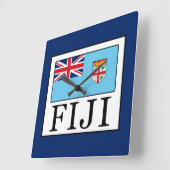 フィジー スクエア壁時計 (傾斜)