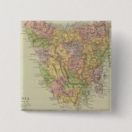 フィジー·タスマニア 缶バッジ (正面)