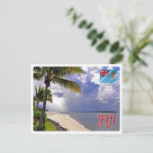 フィジー – デナロー島 –  ポストカード (スタンド正面)