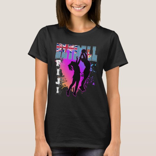 フィジー・ネットボール Tシャツ (正面)