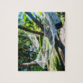 フィジー·ビーチのハンモック ジグソーパズル (縦)