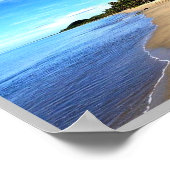 フィジー – ビーチ- ポスター (角)