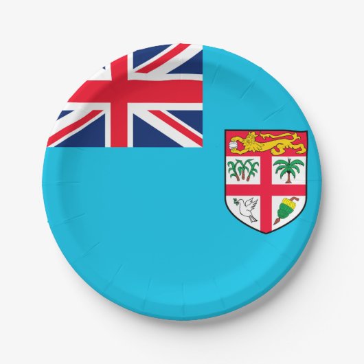 フィジー ペーパープレート (正面)