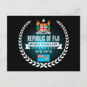 フィジー ポストカード (正面)