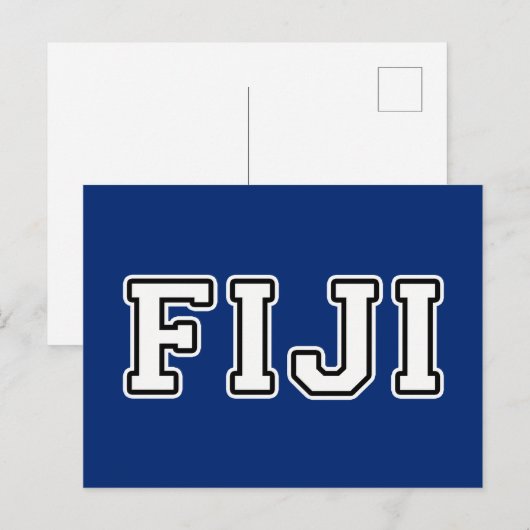 フィジー ポストカード (正面/裏面)