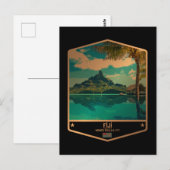 フィジー ポストカード (正面/裏面)