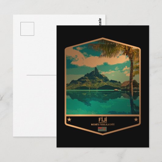 フィジー ポストカード (正面/裏面)