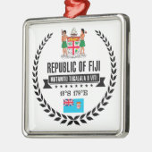 フィジー メタルオーナメント (左)
