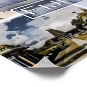 フィジー – モザイク –  ポスター (角)