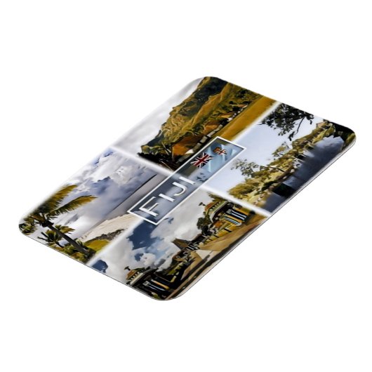 フィジー – モザイク –  マグネット (左側)