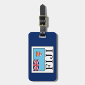 フィジー ラゲッジタグ (正面縦)