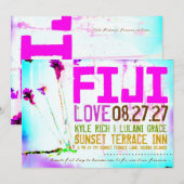 フィジー ワン デスティネーション インビテーション (正面/裏面)