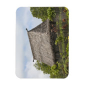 フィジー、ヴィティレヴ島。ポリネシア文化 マグネット (縦)