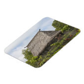 フィジー、ヴィティレヴ島。ポリネシア文化 マグネット (左側)