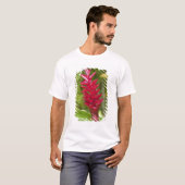 フィジー、ヴィティ・レヴ島。花 Tシャツ (正面フル)