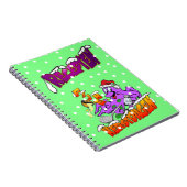 フィジーKerstdagenタコックレセプテンノートボーク ノートブック (右側)