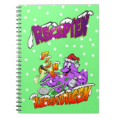 フィジーKerstdagenタコックレセプテンノートボーク ノートブック (正面)