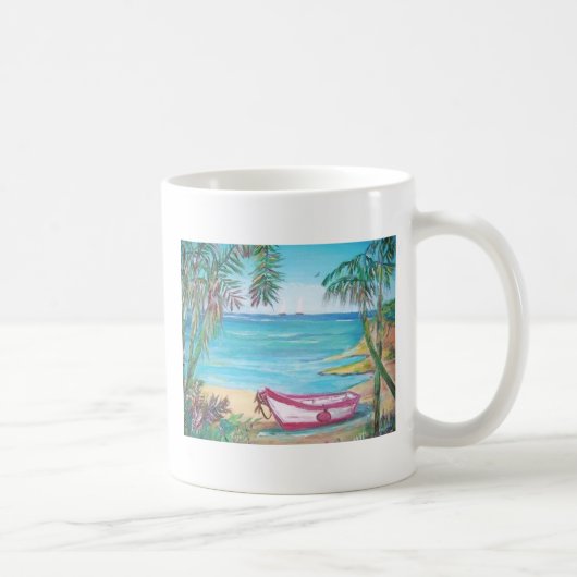 フィジ島のマグ コーヒーマグカップ (右)