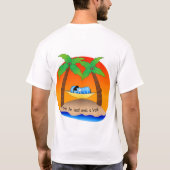 フィジ島-年のパーティー Tシャツ (裏面)
