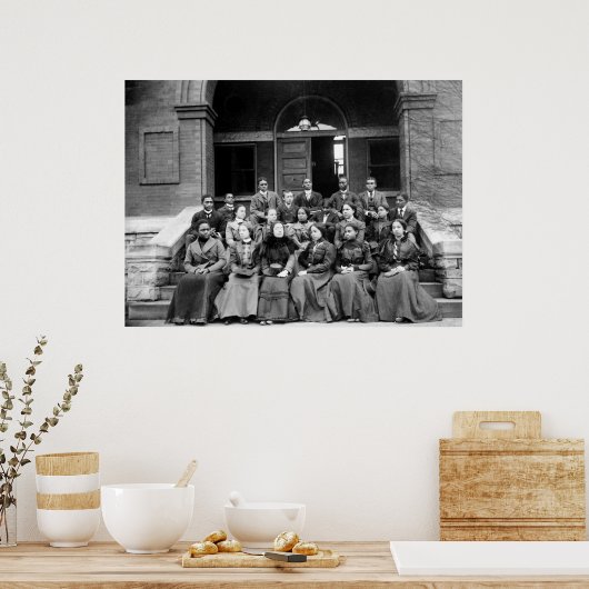フィスク大学在校生： 1899年 ポスター (キッチン)