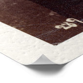 フィスク氷河のポイント。ヨセミテ1870 ポスター (角)