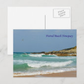 フィストラルビーチニューキーコーンウォールイングランド ポストカード (正面/裏面)