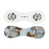 フィスト最高のポンプパパパーソナライズされた2 Photo 野球ボール (パネル)