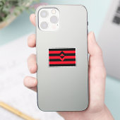 フィスト プライド フラッグ シール (スマートフォン)