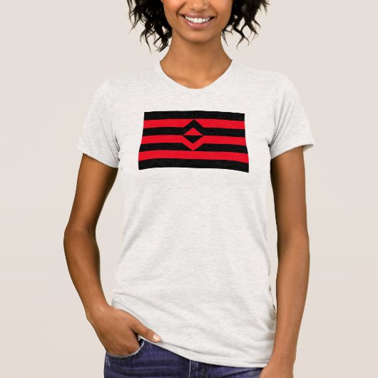 フィスト プライド フラッグ Tシャツ (正面)