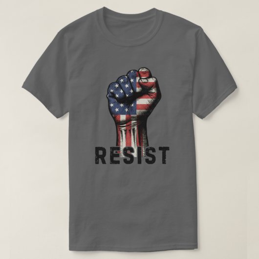  フィスト・レジスト  Tシャツ (デザイン正面)
