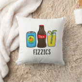 フィズおもしろいシックスフィジーコーラ飲料パン クッション (ブランケット)