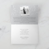 フィズポップ・アートのンクリンクスタイリッシュシルバーシャンパンシック写真 シーズンカード (内部)