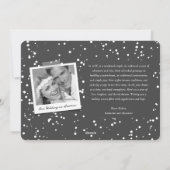 フィズポップ・アートのンクリンクスタイリッシュシルバーシャンパンシック写真 シーズンカード (裏面)