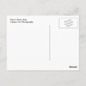 フィッイタリアングポストカード ポストカード (裏面)