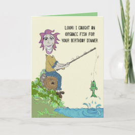 フィッオーガニックトディナー誕生日 カード