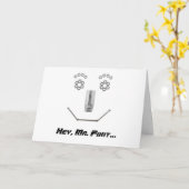 フィックィット父の日札 カード (黄色い花)