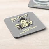 フィックット氏：このビールの後 コースター (左側)