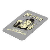 フィックット氏：このビールの後 マグネット (左側)