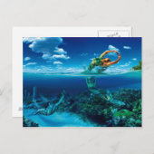 フィッシェポストカルテ ポストカード (正面/裏面)