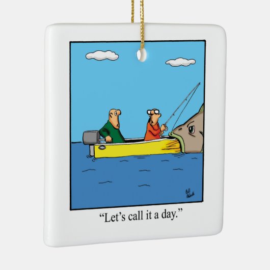 フィッシャンおもしろいズ・ユーモア セラミックオーナメント (右)