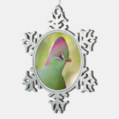 フィッシャーのターコ スノーフレークピューターオーナメント (右)