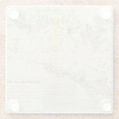 フィッシャーの島の音 ガラスコースター (裏面)