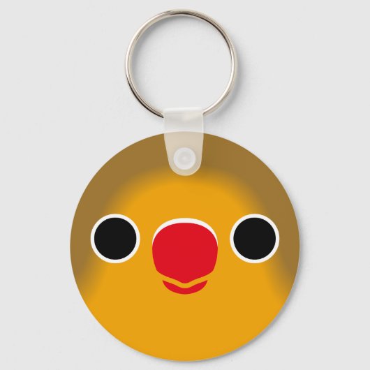 フィッシャーの顔 キーホルダー (正面)