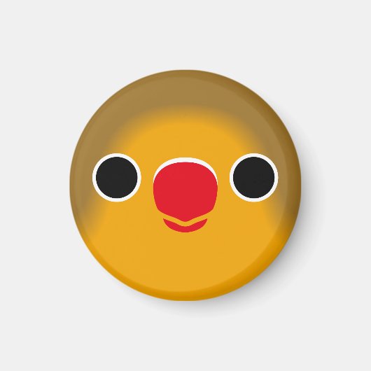 フィッシャーの顔 マグネット (正面)
