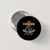 フィッシャーは友人との魚釣りが好最高のき 缶バッジ (正面&裏面)