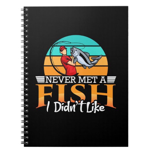 フィッシャーは魚に会ったことがない ノートブック (正面)