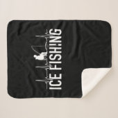 フィッシャーアイス魚釣りハートビート シェルパブランケット (正面(横))
