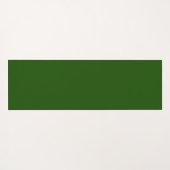 フィッシャーアイランドヨガマット – 白/緑 ヨガマット (裏面(横))