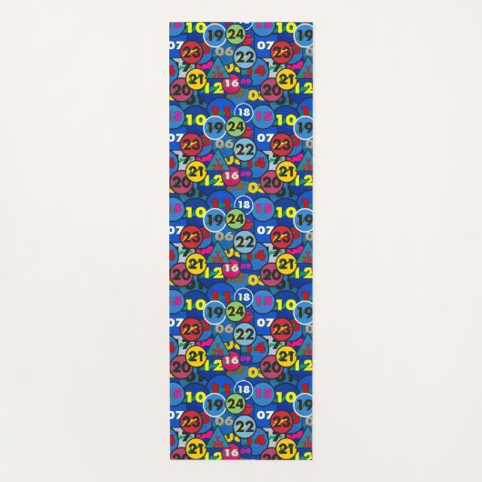 フィッシャーアイランドヨガマット – Gatehouse Stickers ヨガマット (正面)