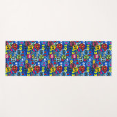 フィッシャーアイランドヨガマット – Gatehouse Stickers ヨガマット (正面(横))